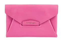 Antigona Envelope Clutch, Leather, Pink, TE0134, 2*